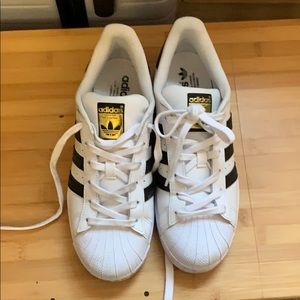 Adidas shell toe sneakers